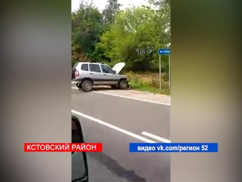 Два человека пострадали в аварии с участием двух автомобилей в Кстовском районе