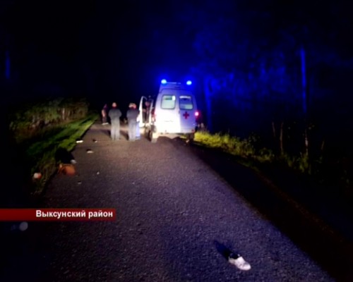 В Выксунском районе подросток на мотоцикле сбил насмерть пешехода и попытался скрыться