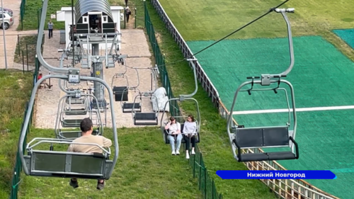 Подвесная канатная дорога запущена в тестовом режиме на Сенной площади