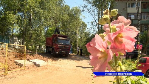 На улице Медицинской в Нижнем Новгороде обновляют теплосети