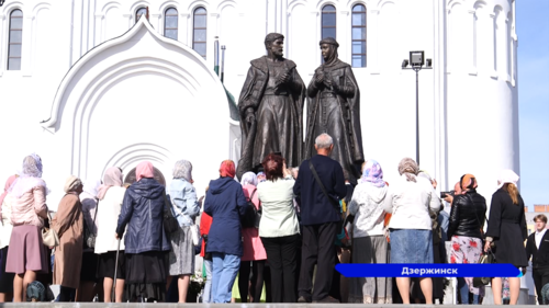 Открытие памятника святым благоверным князьям Петру и Февронии состоялось в Дзержинске