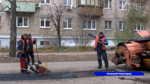 В Нижнем Новгороде выполнили ямочный ремонт на площади 160 тысяч квадратных метров