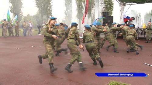 День десантника проходит в столице Приволжья