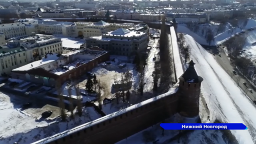 Круговой маршрут по стенам Нижегородского кремля перешёл на зимний режим