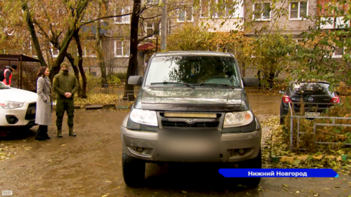 Внедорожник из Нижнего Новгорода готовится к отправке в зону СВО 