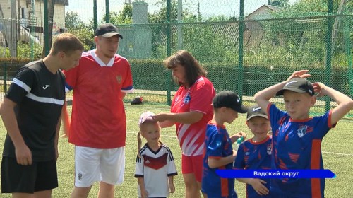 Самая футбольная семья Нижегородской области живёт в селе Вад